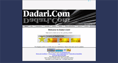 Desktop Screenshot of dadari.com